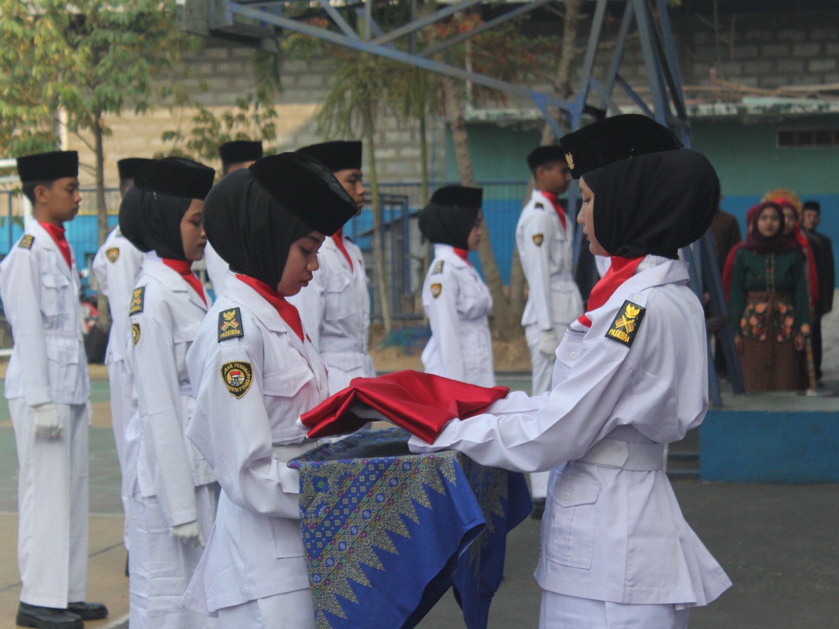 Khidmat dan Penuh Semangat, SMKS PGRI Singosari Gelar Upacara HUT ke-81 Kemerdekaan RI